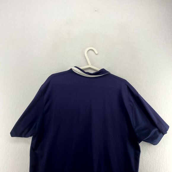 UCONN Mens Navy Embroidered Polo Athletic Material CS Crable Size XL - Picture 5 of 11